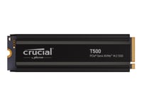 Crucial T500 - Ssd - 4 Tb - Intern - M.2 2280 - Pcie 4.0 X4 (Nvme) - Integrert Kjøle