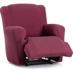 ECOMMERC3 Housse de canapé Pieds Ensemble de Relaxation Universelle et Polyvalente - Couleur Bordeaux - Protecteur Facile à Placer pour Dossier, siège et accoudoirs