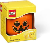 LEGO 40311729 Halloween Pumpkin Head Storage Small Polypropylene 6.3 x 7.6 inch