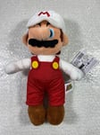 PELUCHE (PLUSH) SUPER MARIO - FIRE MARIO (30CM) NEW