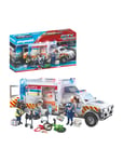 Playmobil City Action Us Ambulance With Lights And Sound - 70936 Patterned PLAYMOBIL