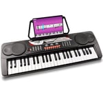 MAX KB8 elektronisk keyboard piano 49-tagenter, Digitalpiano keyboard elpiano MAX KB8 49-tangenter