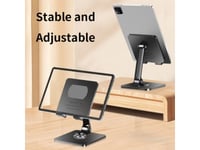 Uchwyt Ilike Ilike Stm4 Metal Tablet Pc Holder Stand With Adjustable Perfect Angle&Amp 360 Rotation Black Black