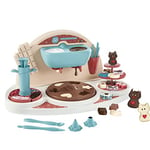 Smoby Chef - Chocolate Factory - Atelier Chocolat + Livre de Recettes - Atelier de Cuisine Enfant - Nombreux Accessoires - Dès 5 Ans - 312116 Corail