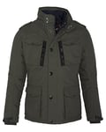 Schott NYC Men's Field Jacket, Green (Kaki), XXX-Large (Size:XXXL)