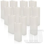 Jopassy - Humidificateur d'air radiateur, 12x , évaporateur d'eau chauffage, avec crochet pour suspendre, céramique, blanc 9 x 3,5 x 9 cm