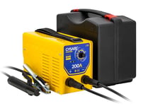 GYS, GYSARC 200, Poste à Souder à l'Électrode Enrobée 200A Monophasé 230V (MMA), Arc Force, Antisticking, Hot Start, Avec Valise, Porte-électrode, Câble de Masse