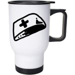 Azeeda 400ml 'Nurse Hat' Reusable Coffee / Travel Mug (MG00036950)