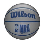 WILSON Ballon de Basketball – Série NBA DRV – DRV – Taille 6 – 72,4 cm (Gris)