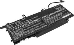 Kompatibelt med Dell Latitude 7400 2-in-1, 7.6V, 6750 mAh