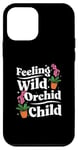 Coque pour iPhone 12 mini Feeling Wild Orchid Child Funny Orchid Flower Fans