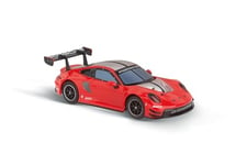 Carrera Hybrid, Porsche 911 GT3 R Red Devil, 1:50 scale, front and rear lights, up to 30 minutes of racing action, USB-C charging in 20 minutes, mobile app control for maximum driving pleasure