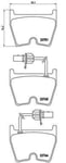 Bromsbelägg Brembo - Audi - Rs6, R8, Rs4, Rs5. VW - Phaeton