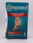 Compeed Medium Blister Plasters 6 Count for Instant Pain Relief and Fast Healing