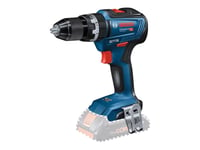 Bosch GSB Professional 18V-55 - Slagborr/skruvdragare - sladdlös - 2 hastigheter 13 mm - 55 N·m - 2 batterier - 18 V