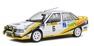 SOLIDO - Voiture de sport couleur blanc - RENAULT R21 TURBO GR. A  n°15 M.RAT...