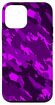 iPhone 12 mini purple style pattern camouflage Case