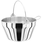 Judge Speciality Cookware JA74 Stainless Steel Maslin Jam Pan 34cm, Induction Ready, Oven Safe, Gift Boxed - 25 Year Guarantee