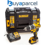 DeWalt DCD796E1T 18V XR Brushless Combi Hammer Drill - 1 x POWERSTACK Batteries