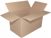 Kontorsprodukter OFFICE PRODUCTS packbox, låsbar, 627x367x394mm, typ InP C, grå