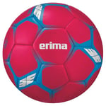 Erima Flash Training 7202505 Ballon de Handball Rose/Curaçao Taille 3