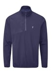 Farah Golf Abbott Half Zip Jacket, Regatta Blue, Small (FHTOP1087)