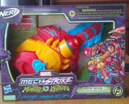 NERF MECH STRIKE Marvel MONSTER HUNTERS Blast Blade & darts IRON MAN NEW & BOXED