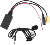 Adaptateur Bluetooth 159 Adaptateur Bluetooth 159 Adaptateur De Microphone Bluetooth Pour Autoradio 150 Cm, Câble Audio Radio Bluetooth Adaptateur Aux De Voiture Mains Libres