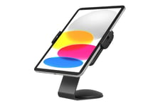 Compulocks Universal Tablet Cling Core Counter Stand or Wall Mount monteringssæt - 45° synsvinkel - for tablet - universal - sort