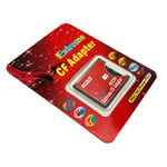 Extreme SDXC SDHC SD to CF Compact Flash Memory Card Type I UDMA Reader Adapter