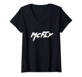 Womens Mcfly V-Neck T-Shirt