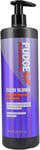 Fudge Professional Original Clean Blonde Shampoo, Bulk Size, Purple Toning for 1