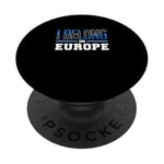 Europe Lover Italie Allemagne Vacances European Vacay PopSockets PopGrip Adhésif