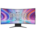 CORSAIR Xeneon Flex 45" gamingskjerm 45WQHD240 3440x1440 OLED, 240hz, 0.03ms, G-Sync/FreeSync, 2xHDMI/DP