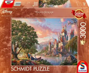 Schmidt Spiele Thomas Kinkade Studios: Disney Dreams Collections - Belle’S Magical World, 3000 Styck, Tecknade Serier, 12 År