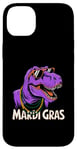 Coque pour iPhone 14 Plus Mardi Grawr Costume de dinosaure T-Rex pour enfant