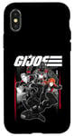 Coque pour iPhone X/XS G.I. Joe Group Shot Action Pose Comic Panel