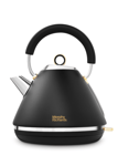 Morphy Richards Accents Black & Gold 1.5L 3KW Pyramid Kettle 102047