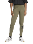 adidas Logo Leggings, Olive Strata