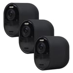 Juste en silicone pour Arlo Ultra/Ultra 2 et Arlo Pro 3/Pro 4,étui de protection résistant aux intempéries,peaux de sécurité pour appareil photo - Type 3 Pcs