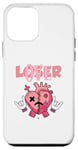 Coque pour iPhone 12 mini Pink Drip Heart Loser Lover