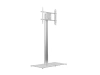 MULTIBRACKETS – M PUBLIC DISPLAY STAND 180 HD SINGLE SILVER W. FLOORBASE (7350073737277)