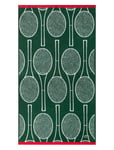 Lacoste Home Ltrainin Beach Towel Grön