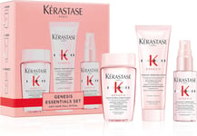 Kérastase Genesis Travel-Size Discovery Gift Set, With Shampoo, Conditioner and