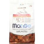 Monge - Natural Superpremium Mini Puppy & Junior Agneau avec du riz