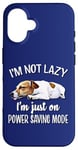 Coque pour iPhone 16 JRT Dog Lover Lazy Power Saving Jack Russell