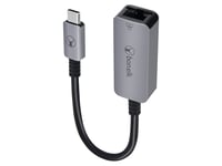 Bonelk Long-Life USB-C to Ethernet Adapter (15cm, Space Grey)