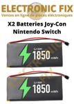 ELECTRONICFIX X2 Batteries 1850Mah pour manette de jeu Joy-Con Nintendo Switch, Oled