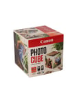 Canon Photo Cube Creative Pack - 2-pack - black colour (cyan magenta yellow) - original - glossy - ink cartridge / paper kit