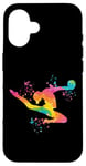 Coque pour iPhone 16 Gymnaste avec ballon Filles Enfants Gymnastique rythmique